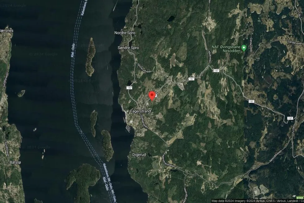 Området rundt Sagstubben 8C, Nesodden, Akershus