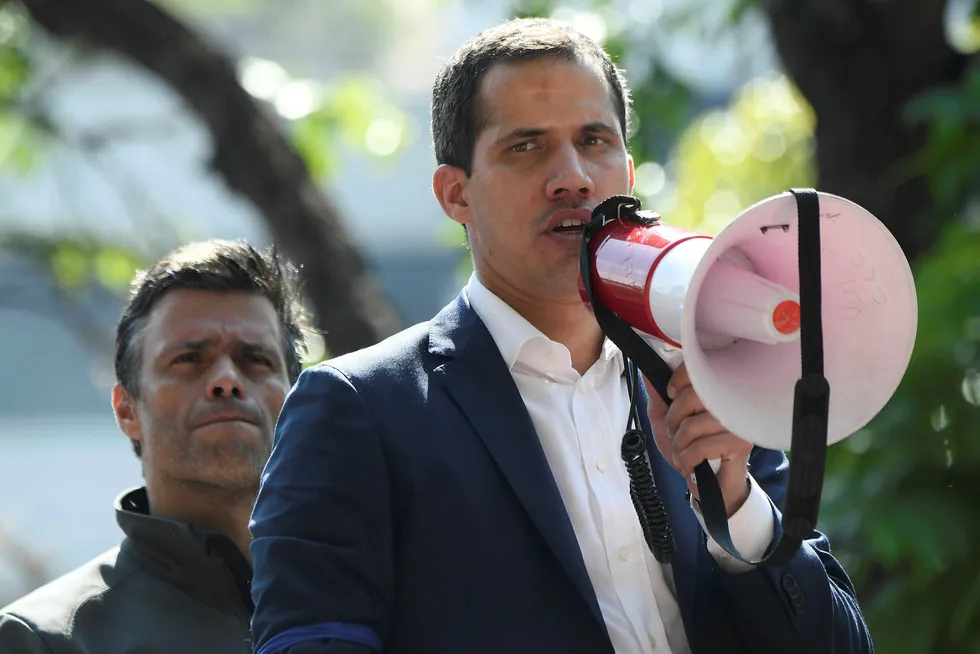 Guaido: on Twitter said he had begun the “final phase” of his campaign to topple President Nicolas Maduro
