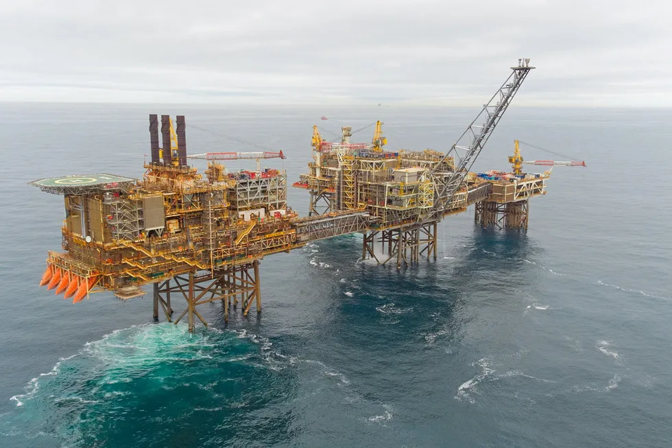 Producing asset: CNOOC Petroleum Europe's Buzzard field in UK waters.