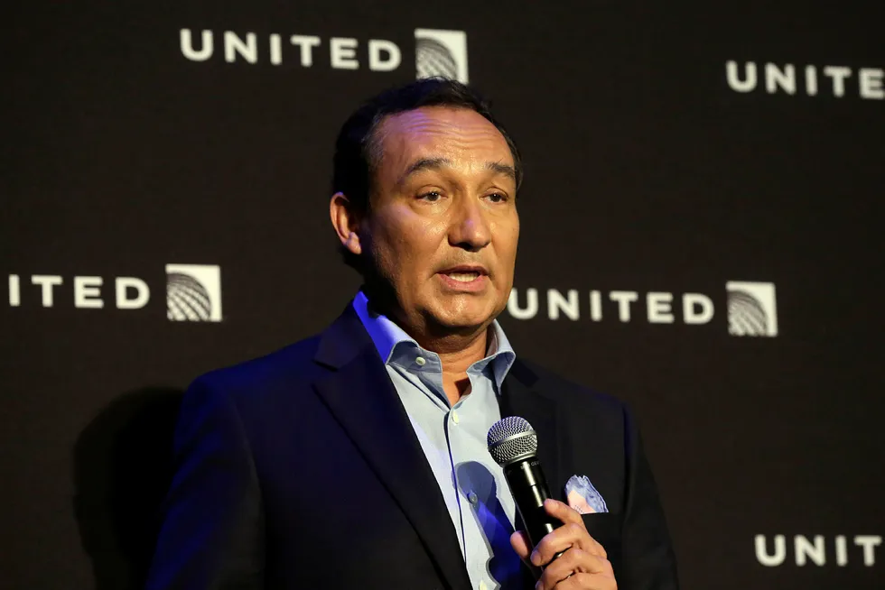United Airlines-sjef Oscar Muñoz. Foto: AP/Richard Drew/NTB scanpix