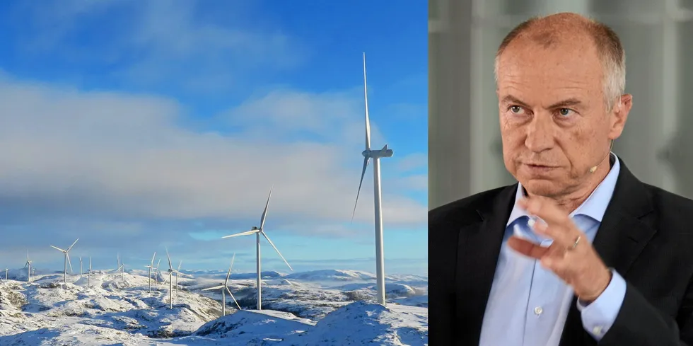 Statkrafts konsernsjef Christian Rynning-Tønnesen mener skjebnen til to vindparker på Fosen kan få konsekvenser for virksomhet i hele Norge.