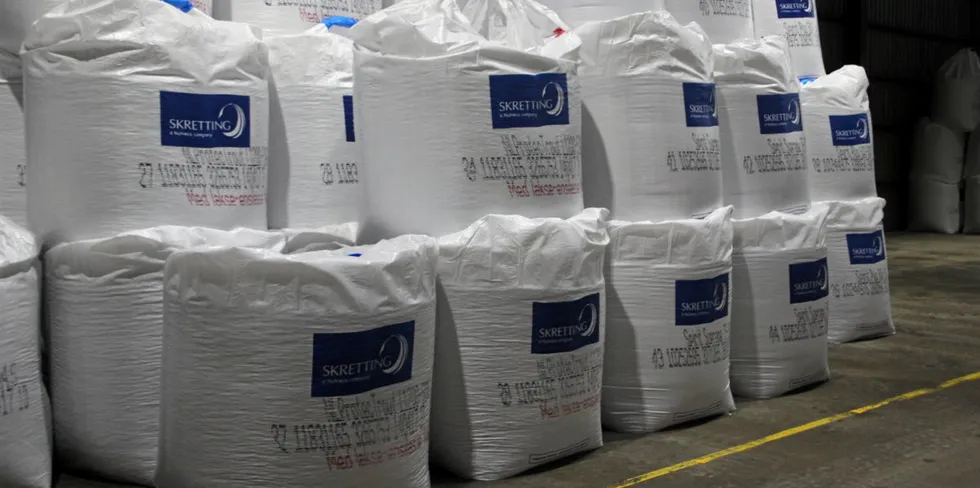 Nutreco and its subsidiary Skretting, the world's largest aquaculture feed supplier, will not be included in its parent company's commitment to send no new exports to Russia,