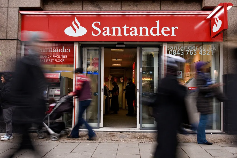Santander i London.