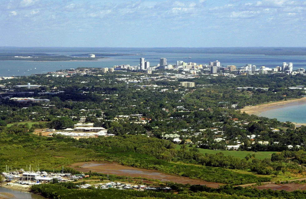 Approvals: the central business district of Darwin, in Australia's Northern Territory