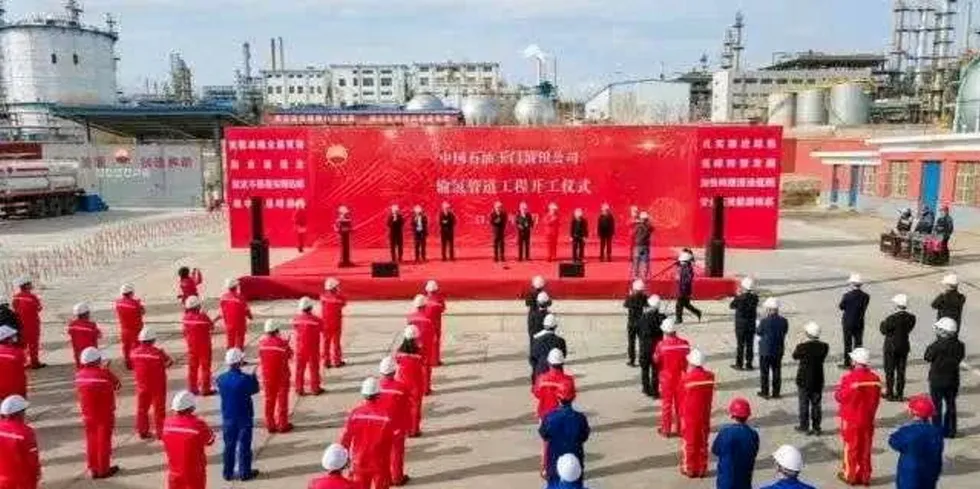 Breakthrough: PetroChina builds China’s first dedicated pipeline for green hydrogen.
