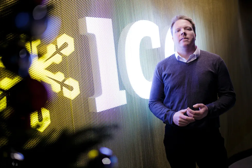 Eivind Helgaker er toppsjef i Ice Group. Telekomselskapet tapte en kvart milliard kroner i tredje kvartal.