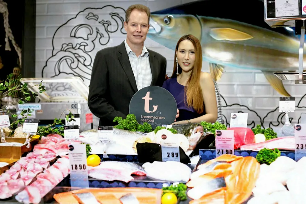Thammachart Seafood Retail Co., Ltd., operates two food and beverage concepts at eight locations, The Dock Seafood Bar (pictured) and The Lobster Lab, as well as management of the Ocean Bar.