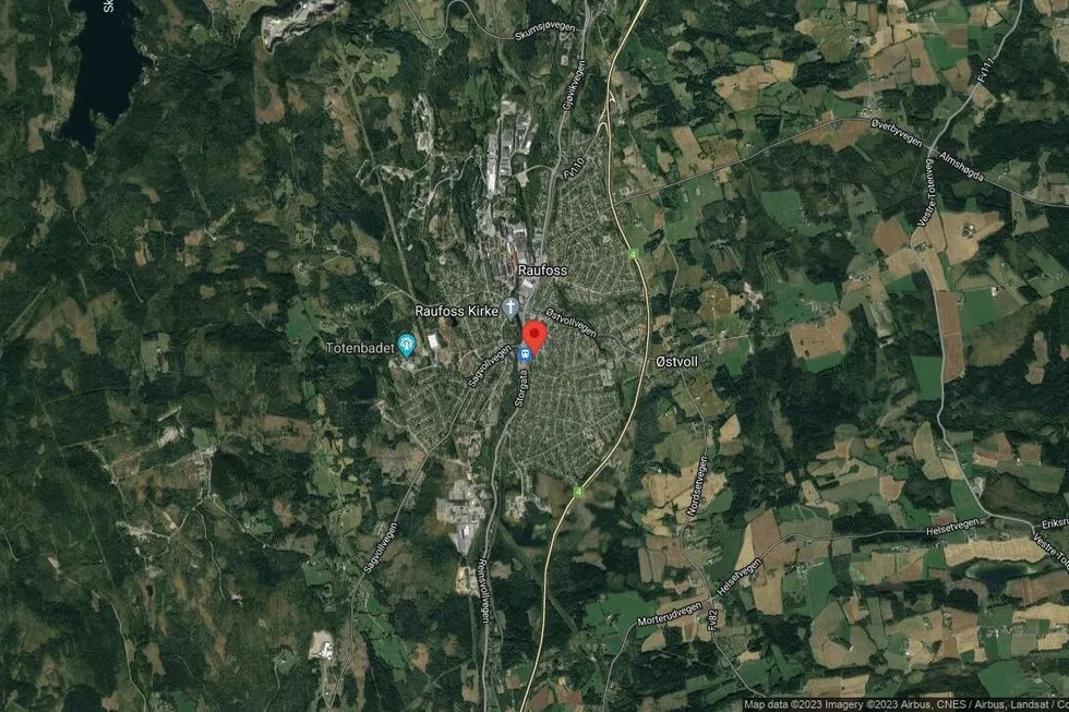 Området rundt Sigurd Østliens veg 14B, Vestre Toten, Innlandet