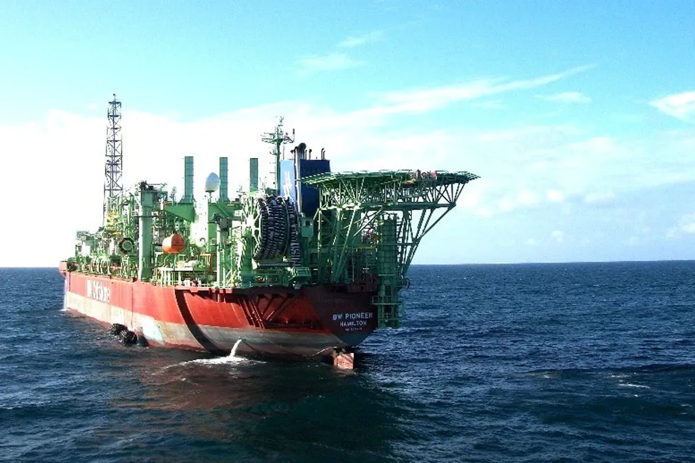 Petrobras exit: the BW Pioneer FPSO producing in the Cascade-Chinook field in the US Gulf of Mexico