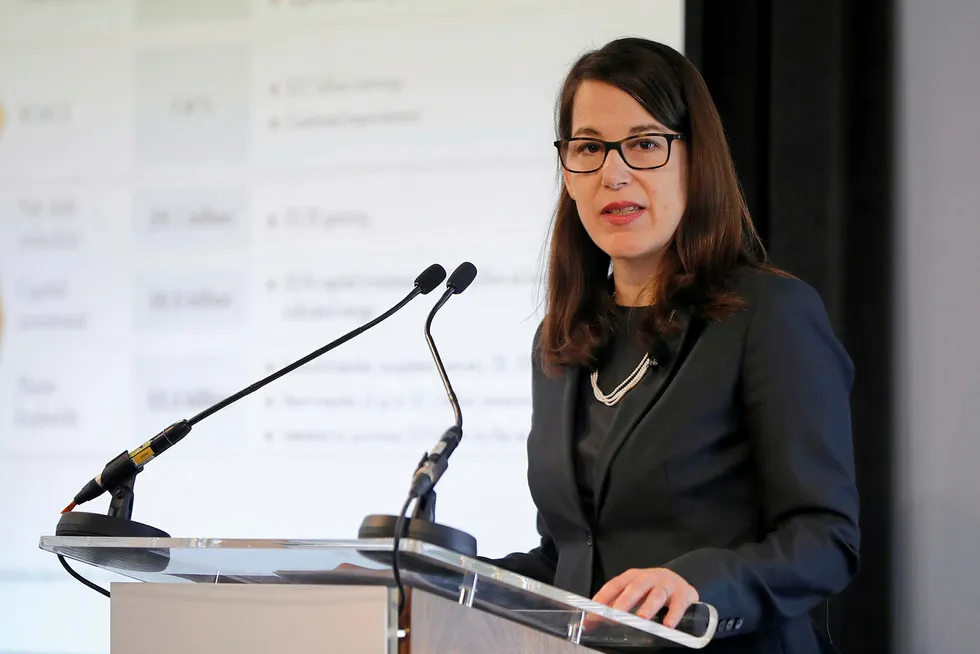 Warning: Shell chief financial officer Jessica Uhl