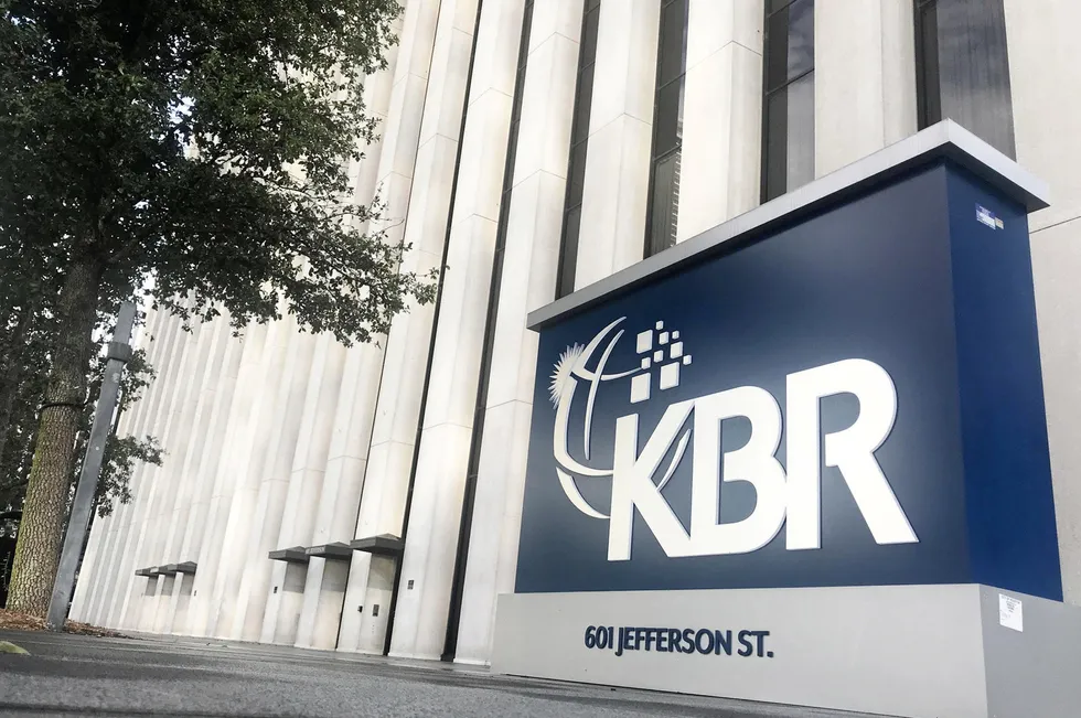 KBR headquarters in Houston, US.