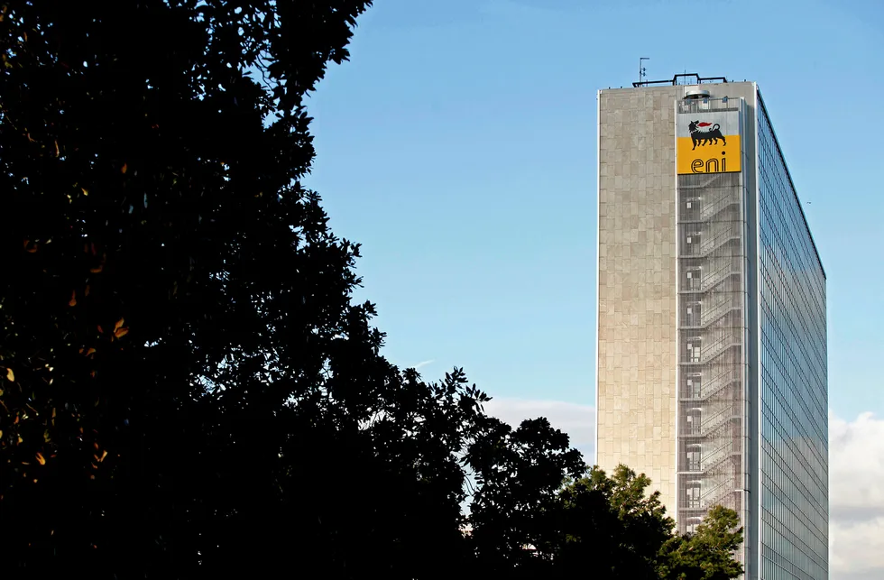 Concerns: Eni's headquarters in Rome, Italy
