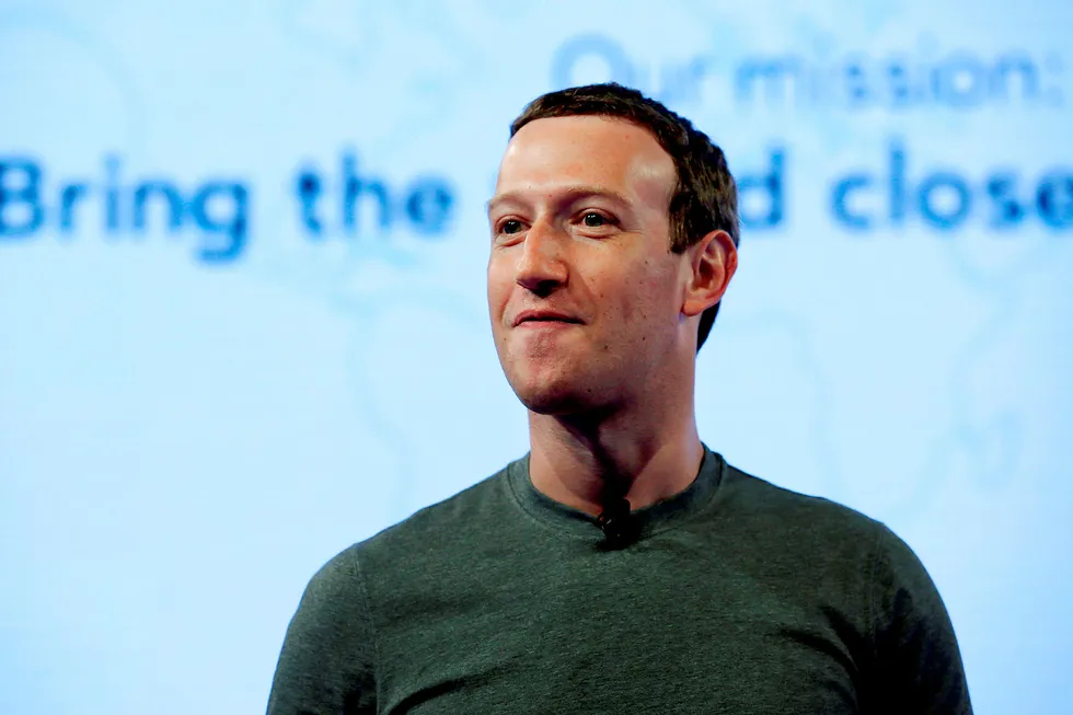 Mark Zuckerberg tar ansvaret for Cambridge Analytica-skandalen. Foto: AP Photo/Nam Y. Huh/NTB scanpix