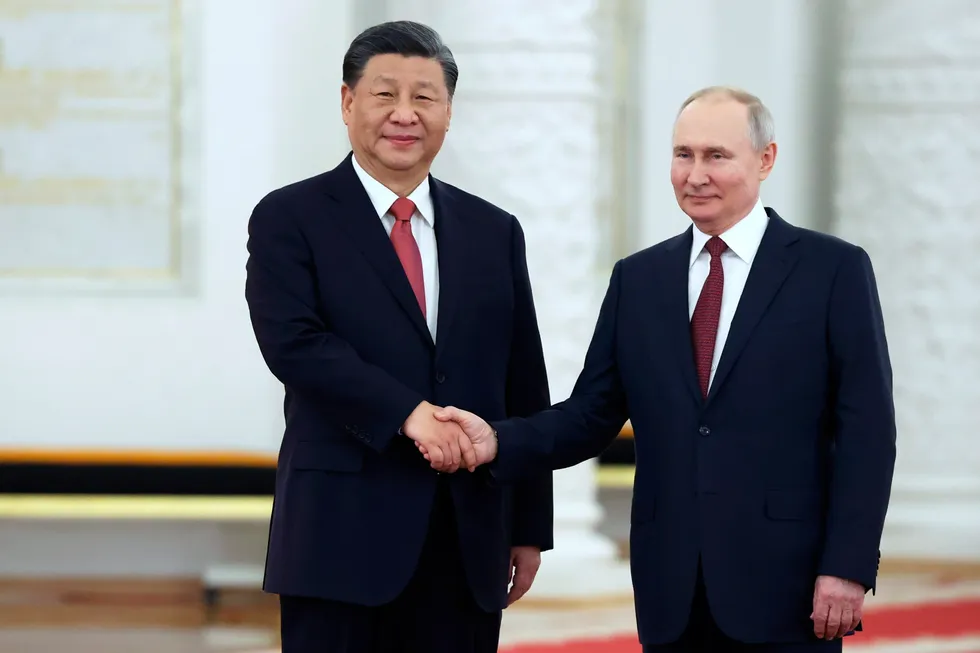 Kinas president Xi Jinping og Russlands president Vladimir Putin møtes denne uken til samtaler i Moskva.