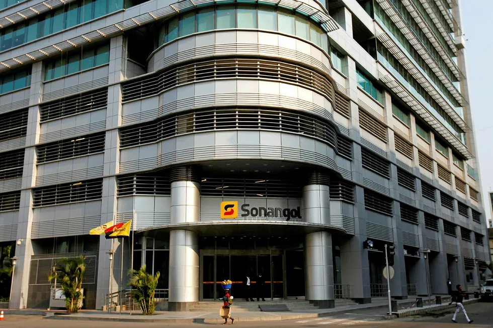 Schedule: Sonangol's headquarters in Luanda, Angola
