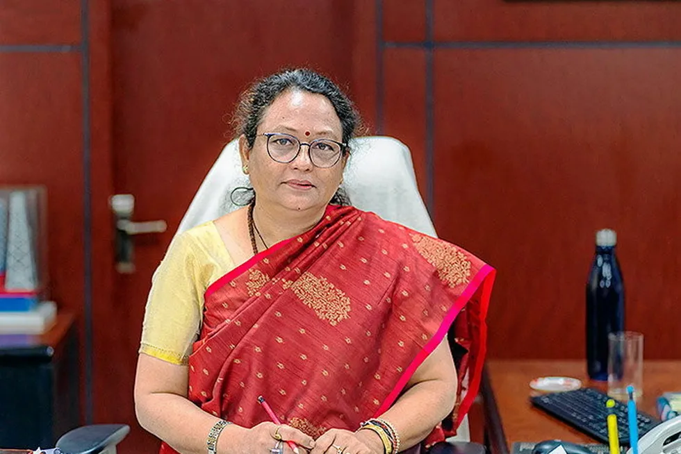 Gas find: ONGC exploration director Sushma Rawat.