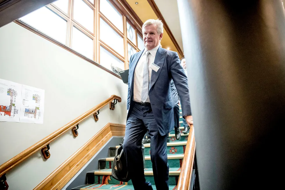 Tor Olav Trøims ambisjon i 2018 var at Borr Drilling skulle betale utbytte innen 2020.