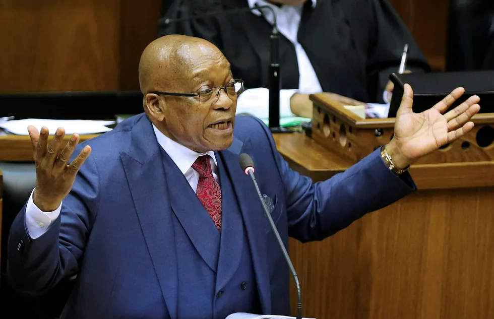 Sør-Afrikas president Jacob Zuma blir trolig avsatt. Foto: Sumaya Hisham/Reuters/NTB Scanpix