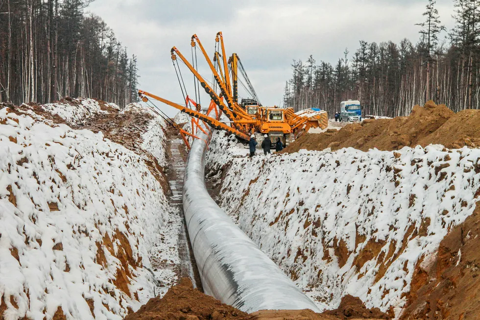 China bound: laying the Sila Sibiri gas export pipeline to China in the Sakha-Yakutia region of Russia