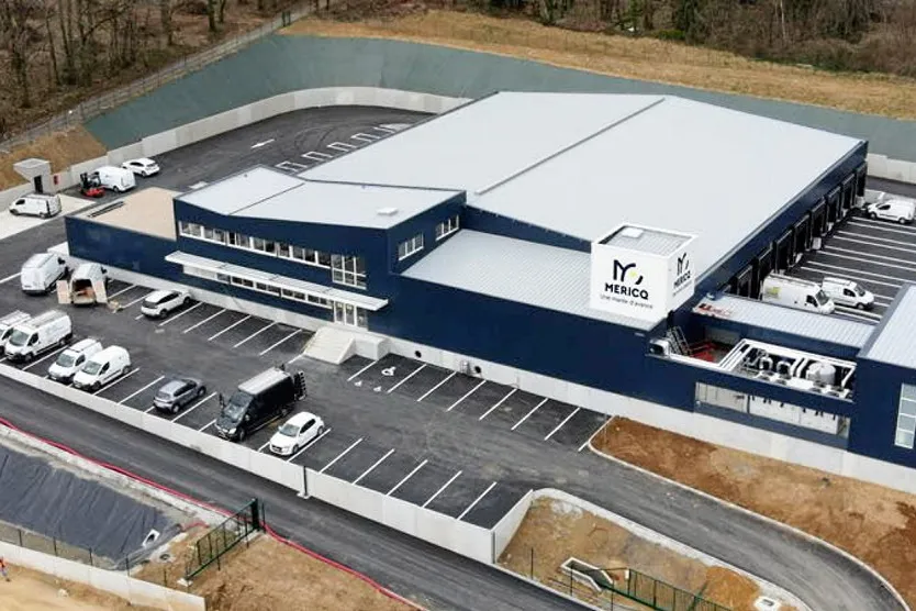 Merciq recently opened a new processing and distribution center in Donzenac, France, which will house a sales team, a logistics and processing center as well as a transport team to receive and ship seafood products from various French and European ports.