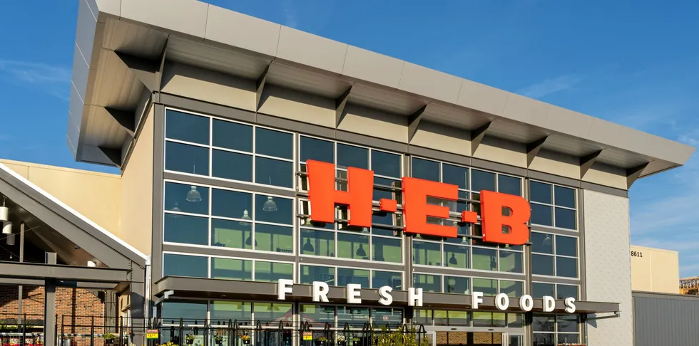 . HEB grocery store supermarket retail.