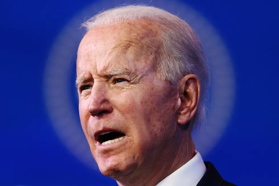 USAs president Joe Biden ønsker at det rettes flere sanksjoner mot Russland.