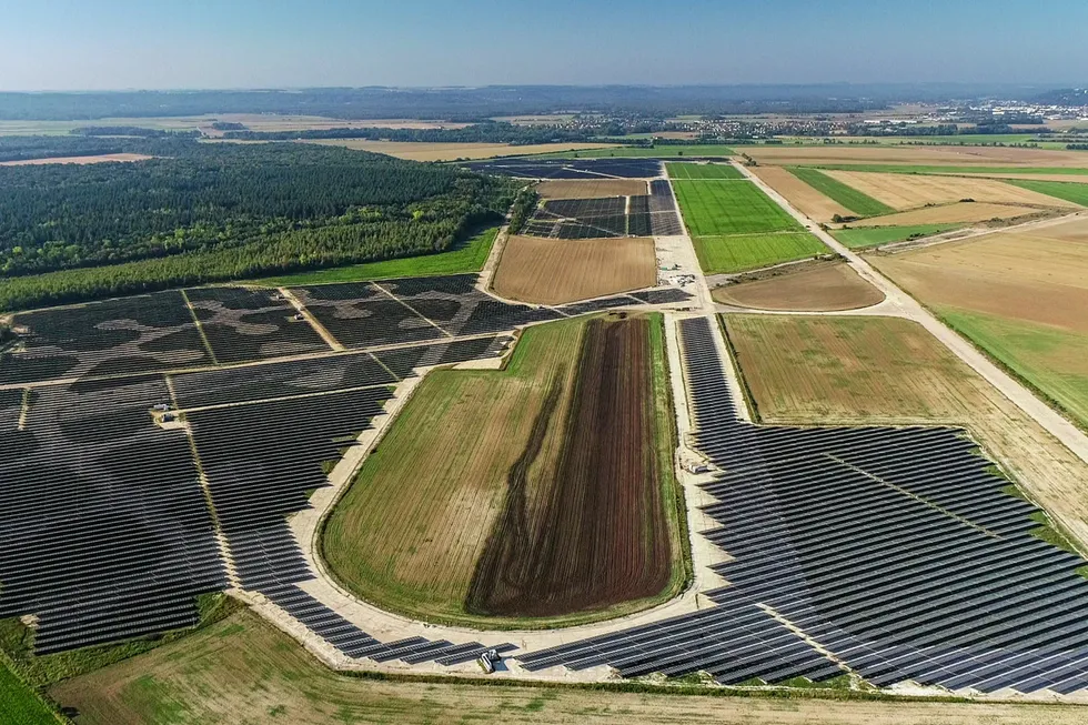 French solar: the Athies-Samoussy complex covers 100 hectares of the former Laon-Athies NATO Air Base
