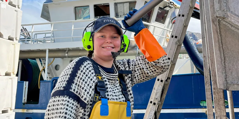 Kornelia Sand ønsker seg en egen sjark hun kan ha ved siden av en jobb som skipper på en stor fiskebåt.