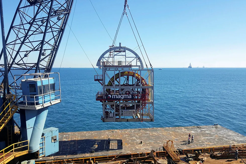Down line: Magma's TCP light well intervention system at work in the US Gulf of Mexico