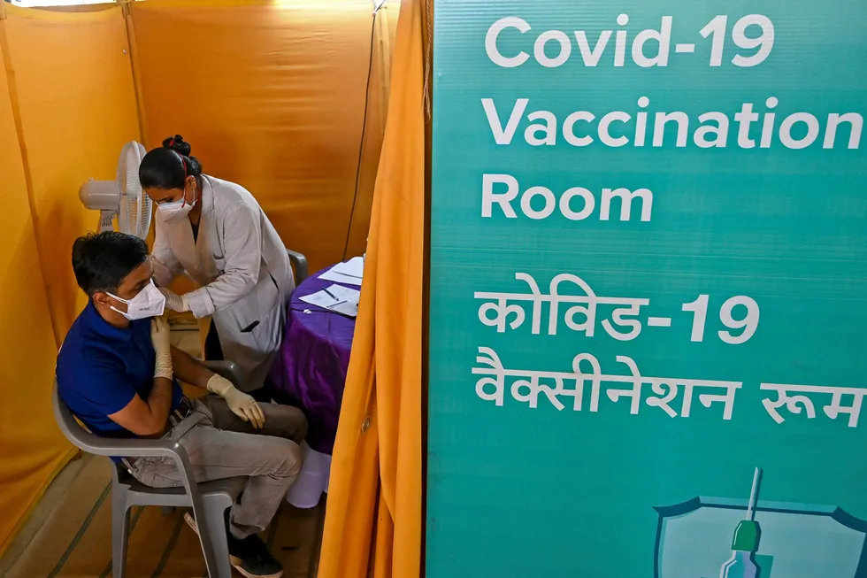 Vaccine rollout: improved access to vaccines helping to combat India's soaring Covid-19 infections that are contributing to limited demand outlook