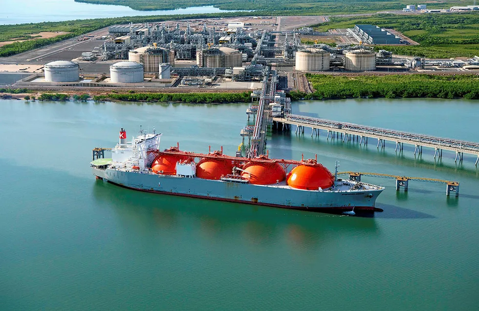 Commitment: Ichthys LNG project onshore facilities at Bladin Point