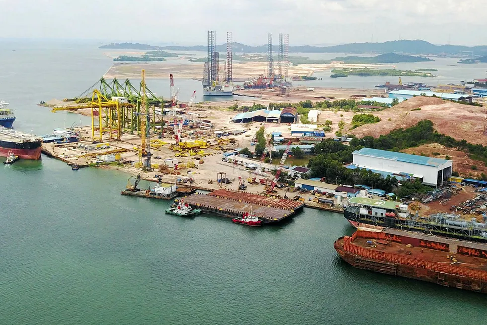 PaxOcean: the company's yard in Batam, Indonesia