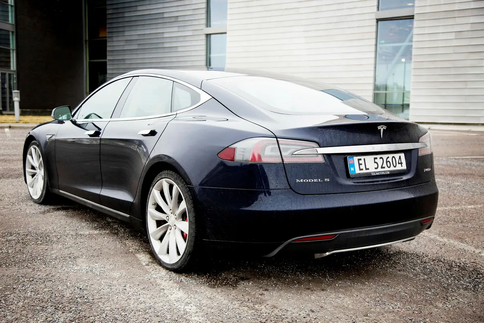 Model S er populært i Norge. Foto: Hege Hegle