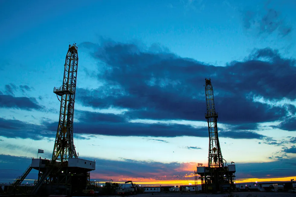 Assets: rigs in action in Argentina's Vaca Muerta shale play