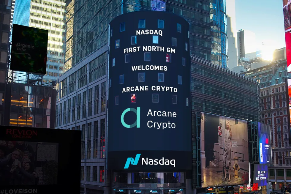 Arcane Crypto har fredag gjennomført en børsnotering på Nasdaq First North Growth Market i Stockholm.