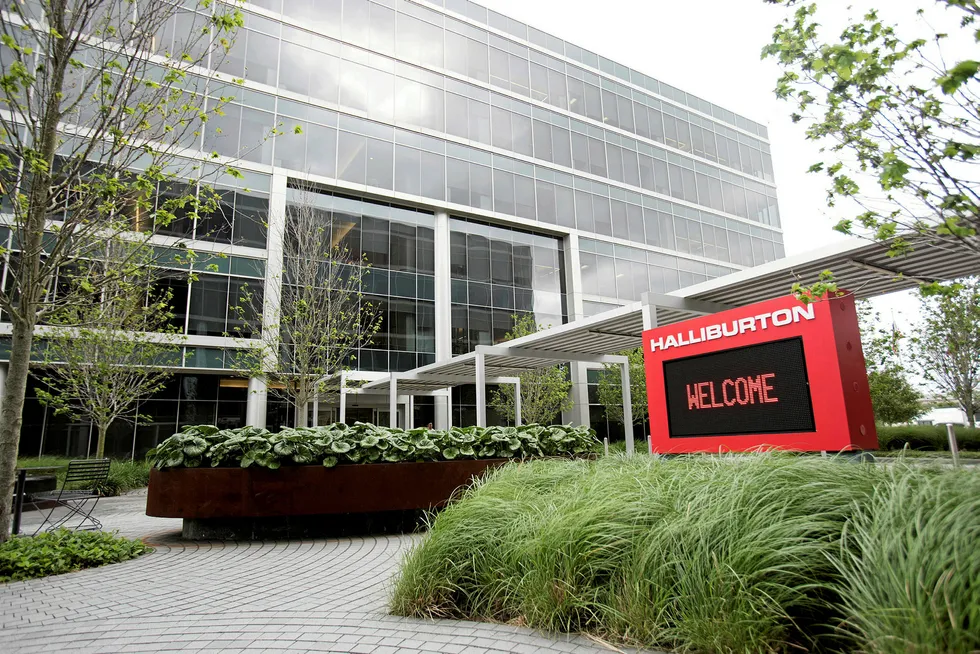 Welcome: the Halliburton campus in Houston
