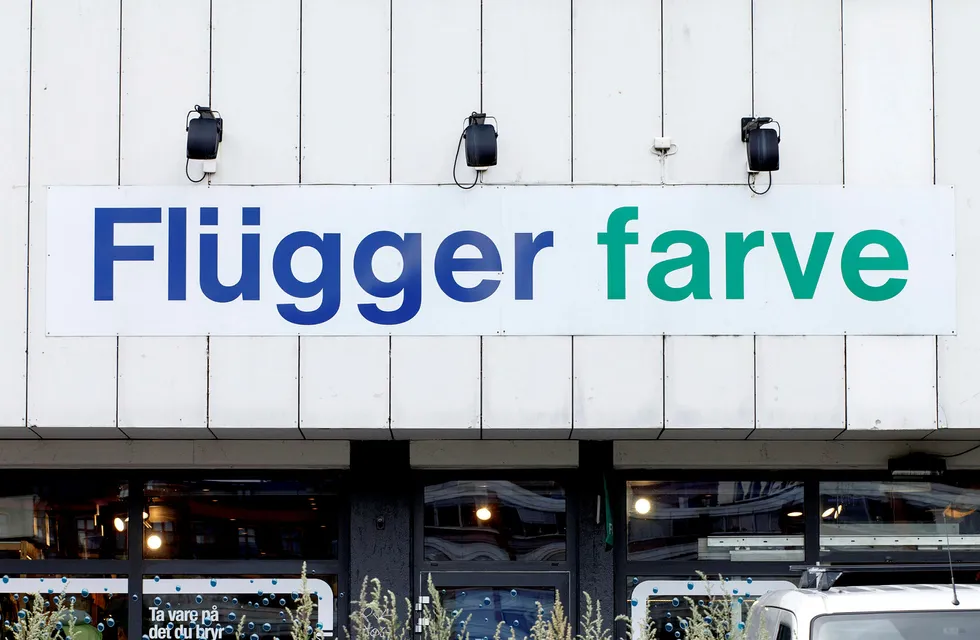 Det danske malingsselskapet Flügger fikk et underskudd før skatt på 21 millioner kroner i Norge forrige regnskapsår.