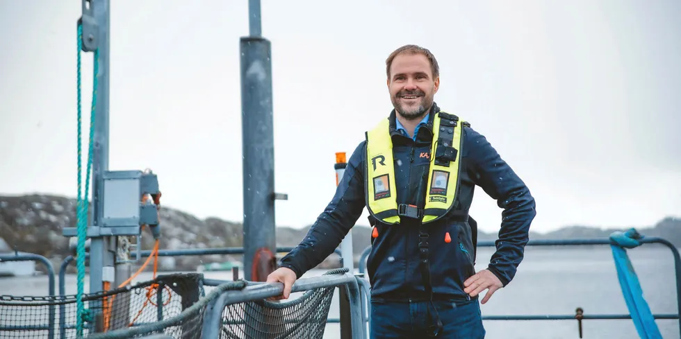 Einar Eide, administrerende direktør i Bremnes Seashore.