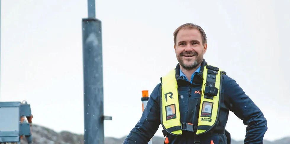 Einar Eide, CEO of Norwegian salmon farmer Bremnes Seashore.
