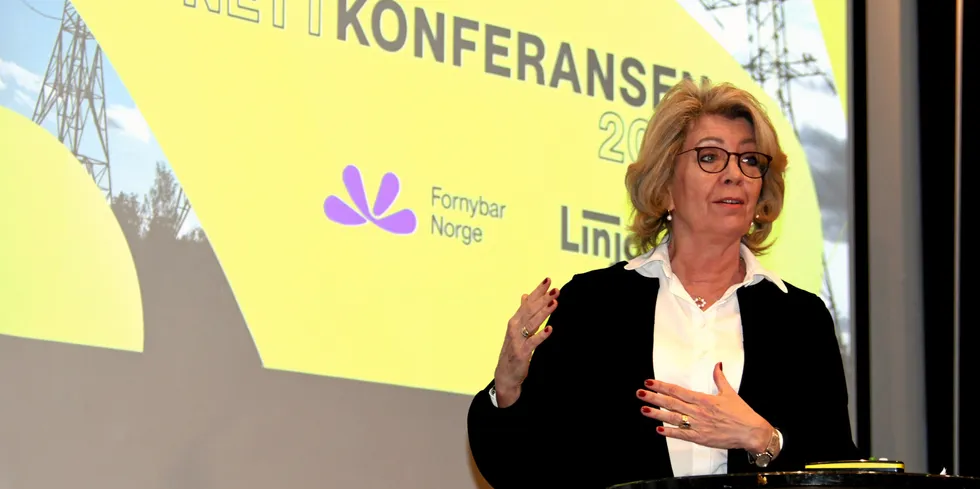 – Det er et drama. Ting må gjøres, sa Fornybar Norge-sjef Åslaug Haga da hun innledet Nettkonferansen i Ålesund.
