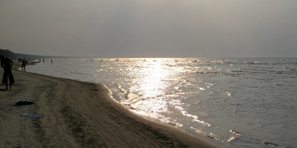 Riga Bay at Jurmala.