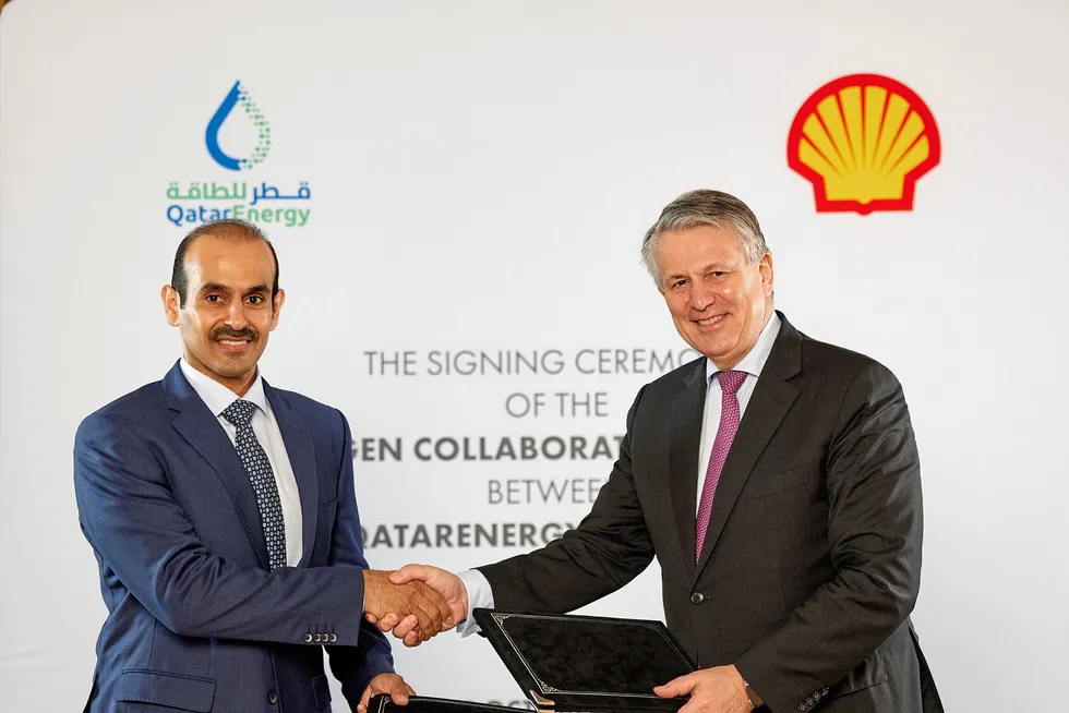 Energy transition: QatarEnergy signs an agreement with Shell to pursue blue and green hydrogen projects in the UK