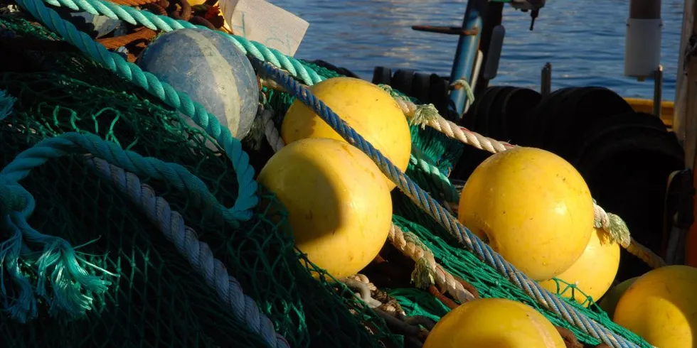 Mørenot Øksningan driver produksjon og vedlikehold av nøter for fiskeri og oppdrett. Foto: Ole Erik Klokeide