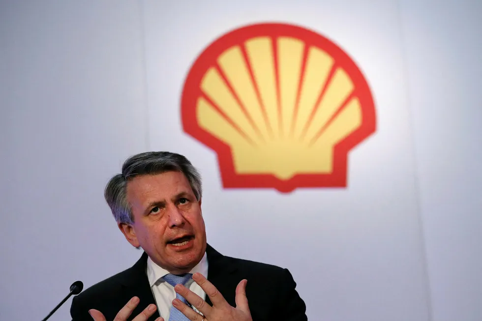 Shell-toppsjef Ben van Beurden sier selskaper har innstilt seg på permanent lave oljepriser. Foto: ADRIAN DENNIS