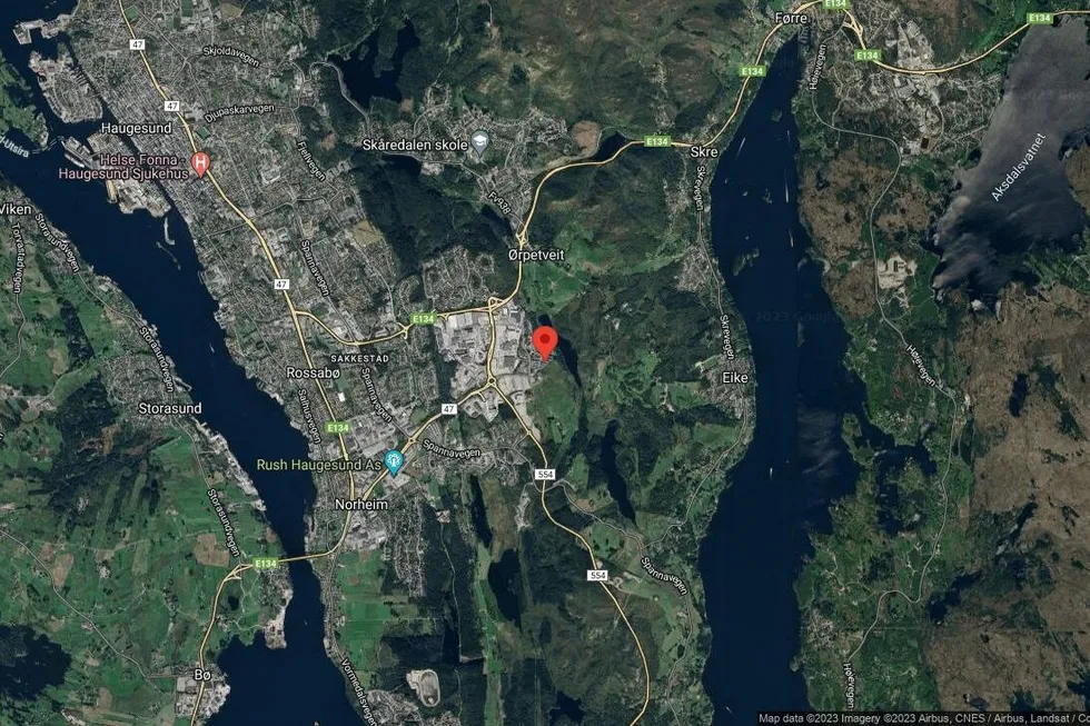 Området rundt Vassbrekkevegen 52, Haugesund, Rogaland