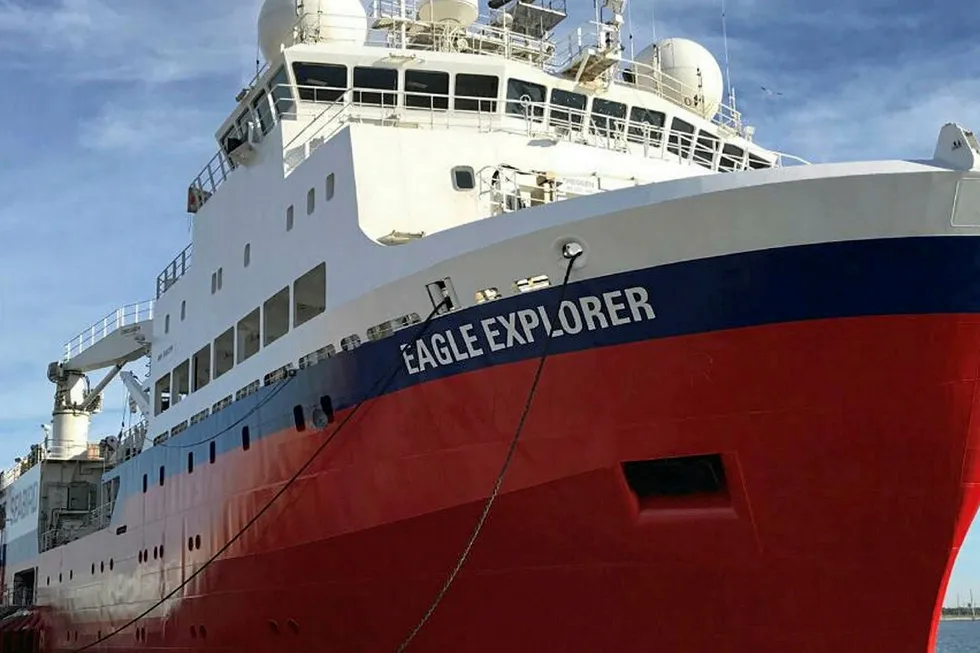 Refocusing fleet: seismic vessel Eagle Explorer