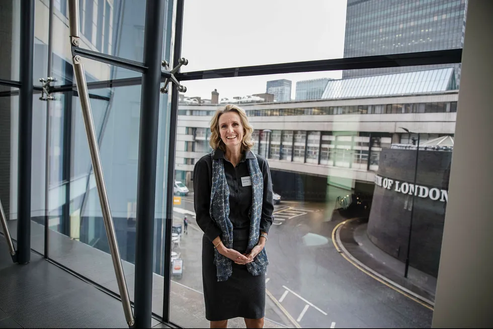Irene Rummelhoff leder fornybarsatsingen i Statoil. I London, på kapitalmarkedsdagen, ble hun en av de store vinnerne. Foto: Per Thrana