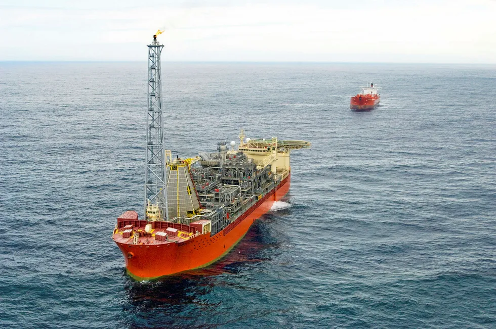 On location: the SeaRose FPSO at Husky Energy's White Rose field