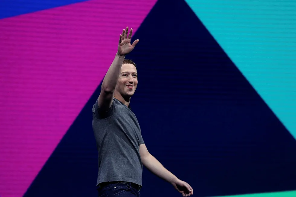 Facebook-gründer Mark Zuckerberg brøt stillheten onsdag kveld. Foto: Justin Sullivan/AFP Photo