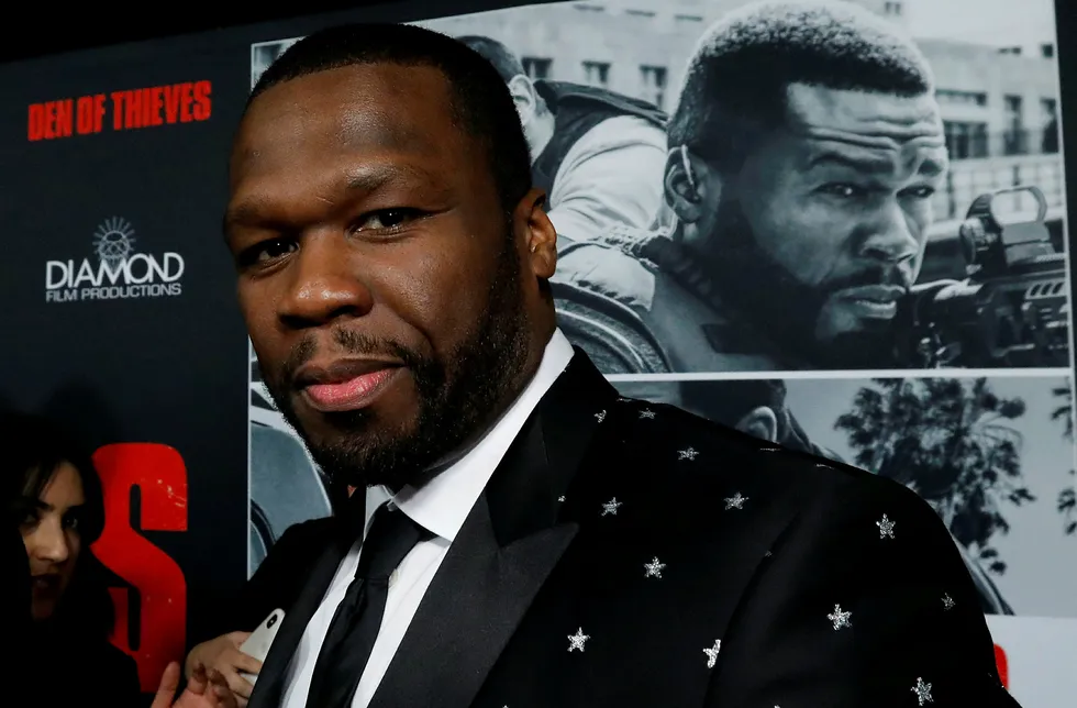 Den amerikanske rapperen Curtis «50 Cent» Jackson fikk betalt i bitcoin da han lanserte et nytt album i 2014. Han glemte alt. Beholdningen er 20-doblet i verdi. Foto: Mario Anzuoni/Reuters/NTB Scanpix